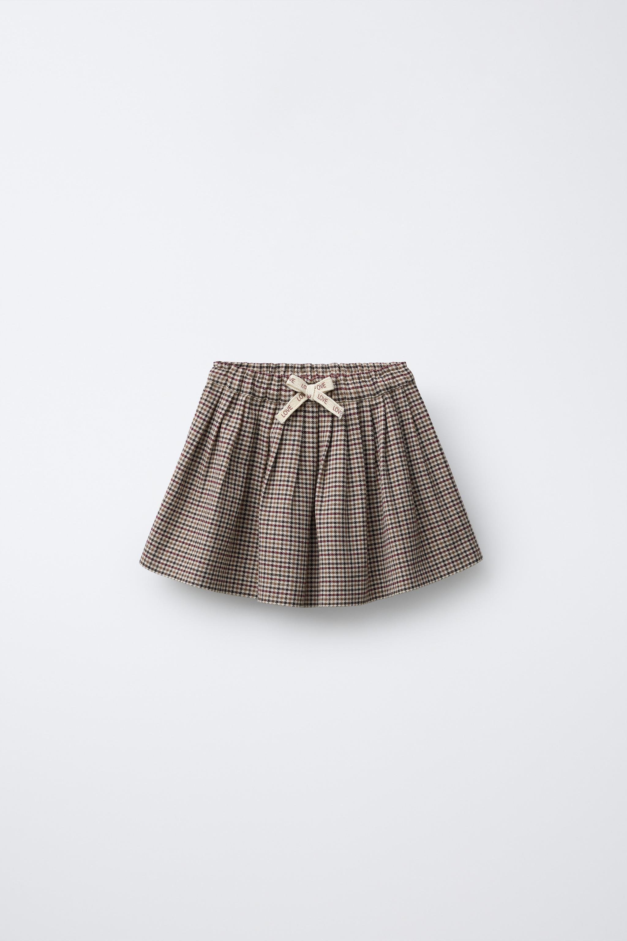 PLAID SKIRT